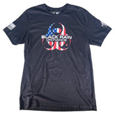 Black Rain Ordnance American Flag Logo Premium Unisex Short Sleeve T-Shirt